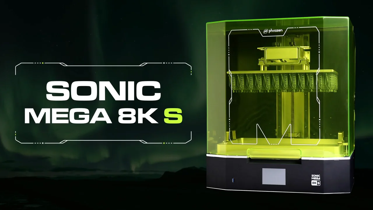Phrozen 8K Sonic Mega 3D Printer - High-Accuracy LCD