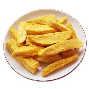 Hot Sale FD Mango Chips Freeze Dried Mango Fruit Delicious Healthy Snacks