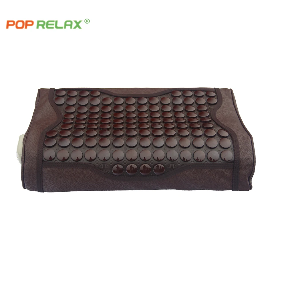 Anion Tourmaline Pillow Ceramic Far Infrared Negative Ion Germanium Heating Massage Cervical Jade Stone Amethyst Pillow