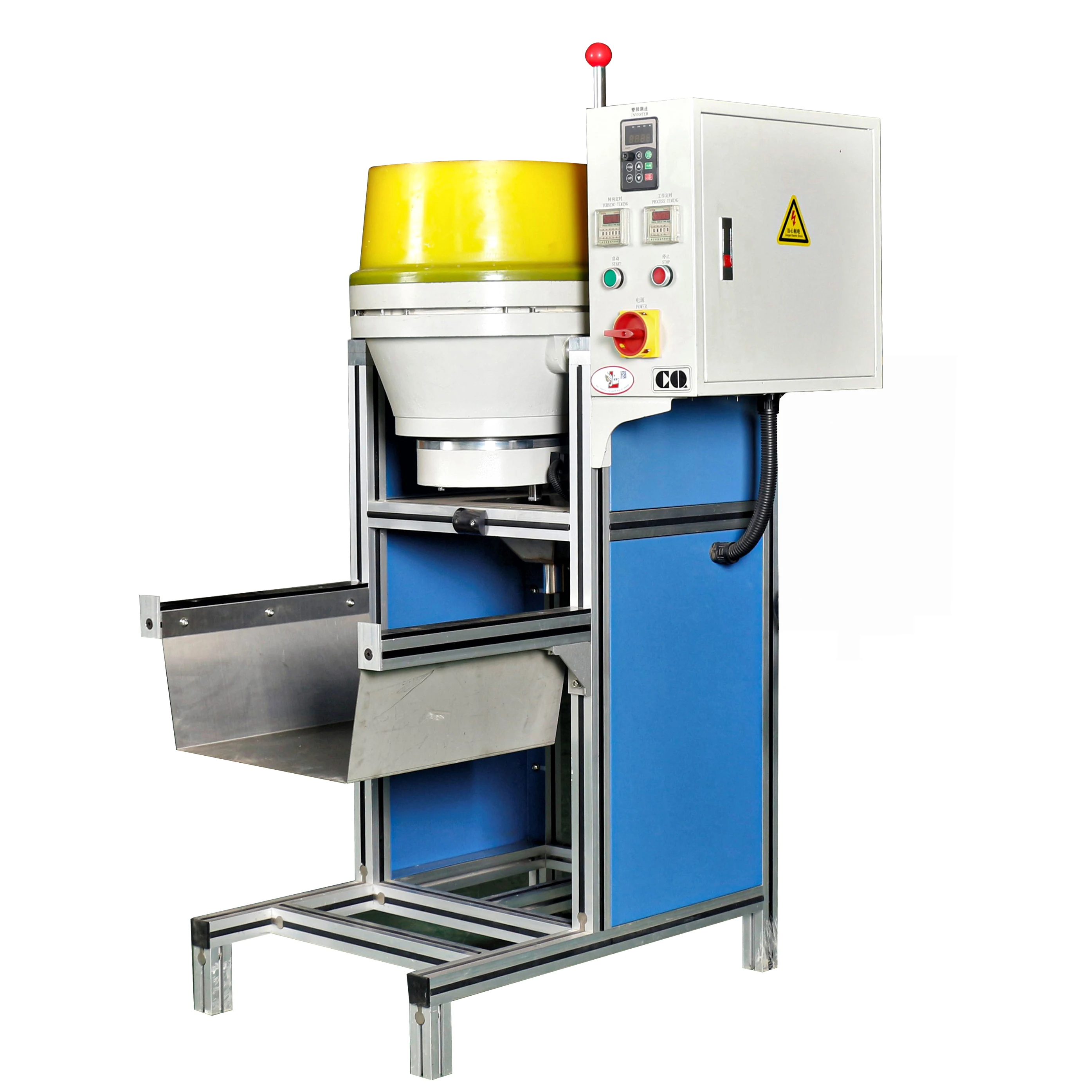 Large Capacity Centrifugal Disc Scroll Machine Precision Hardware Jewelry Tools Automatic Metal Polishing Bearing Motor Used