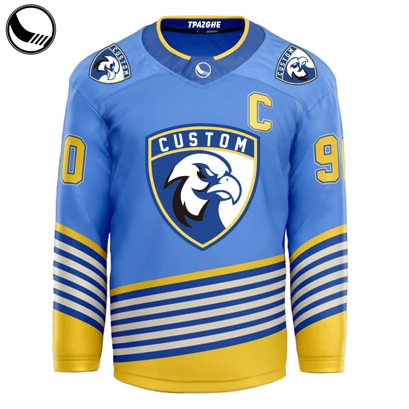 BETHERIVAL Custom Made Sublimated Ice Hockey Jerseys Sewing Pattern