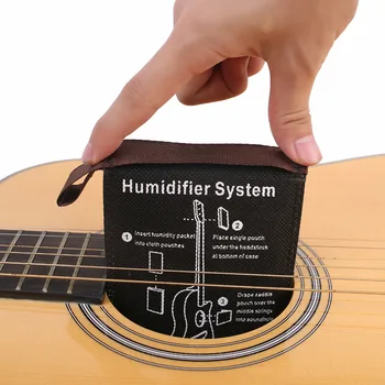 Guitar Moisturizing Constant Humidity Kit Yukri Guitar Sound Hole Humidifier Wooden Classical Folk Guitar Humidifier