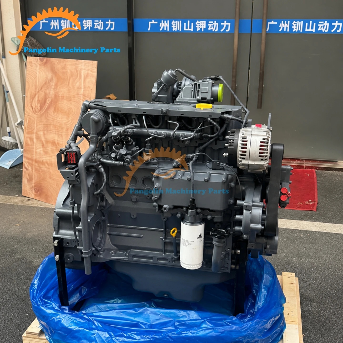 TCD2013L04 2V Diesel Engine Assembly - 4.8L 129kW Water-Cooled for Excavator & Heavy Machinery