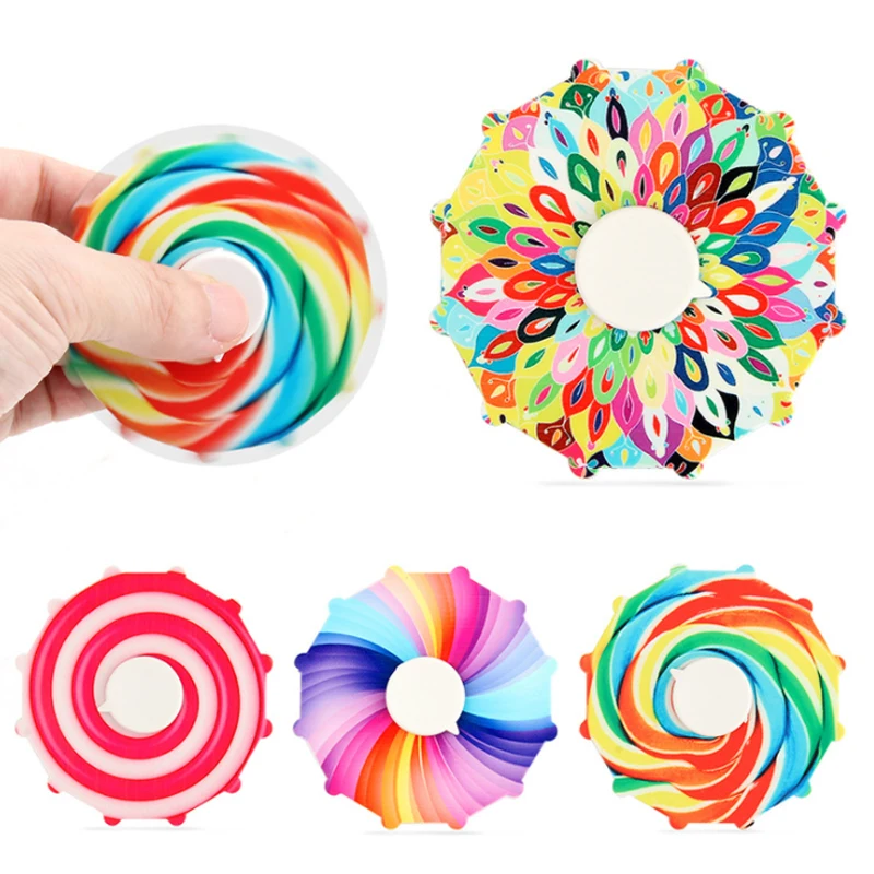 New Style Running Animation Dynamic Fidger Spiner Toys Cartoon Character Figet Stress Hand Fidget Spinner