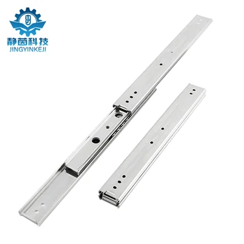 36 width SRX36 Double Row heavy duty slide rail Three Stainless Steel Mechanical Rails Industrial Slide Rail for industrial