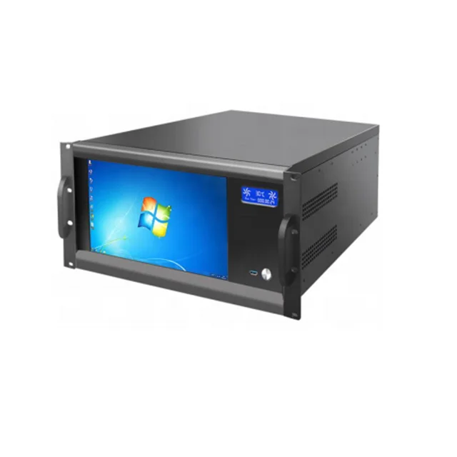55u Rack 5U Rackmount LCD Workstation Chassis With Touchscreen EKI-N550LT ...