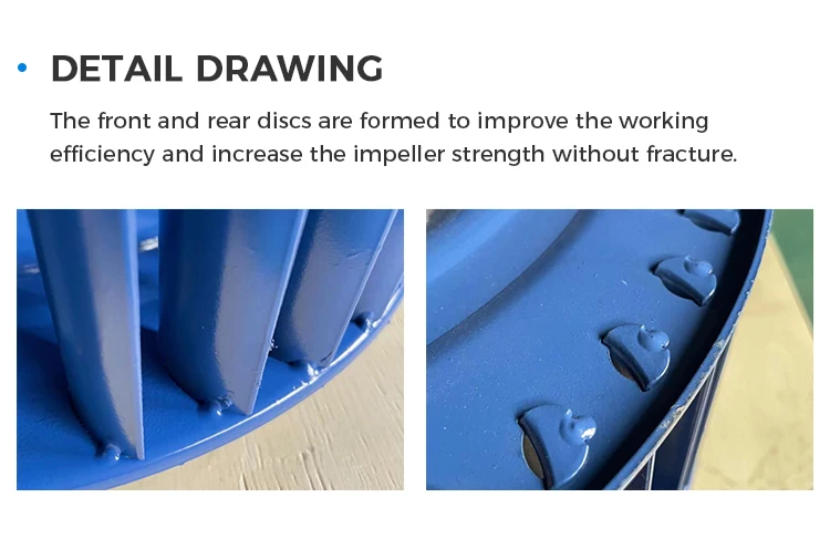 Impellers Fan Blades, Centrifugal, 220 V, Stainless Steel - detail 16