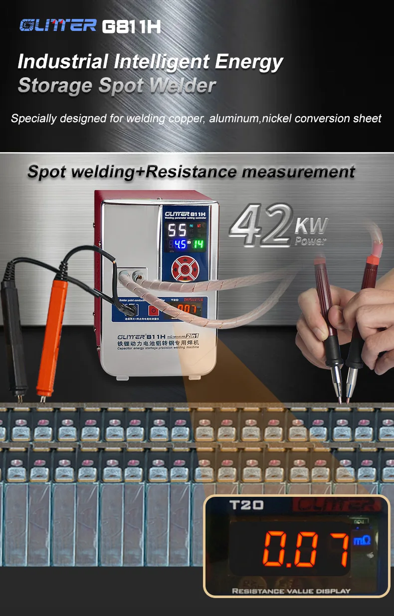 Machine à Souder Par Points 811H 42 KW - Pour Soudage De Paillettes Et Métaux Fins