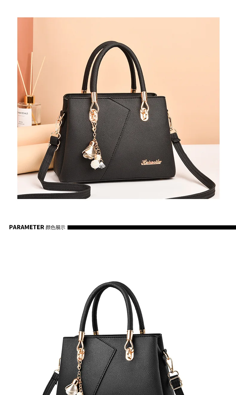 Wholesale High Quality Woman Handbag Trendy Fashion  PU Tote Bag  Single Shoulder Bag  for Women