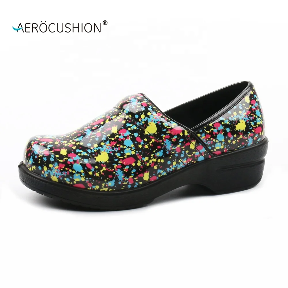 Ladies Comfortable Shoes Nursing Clogs by Aerocushion