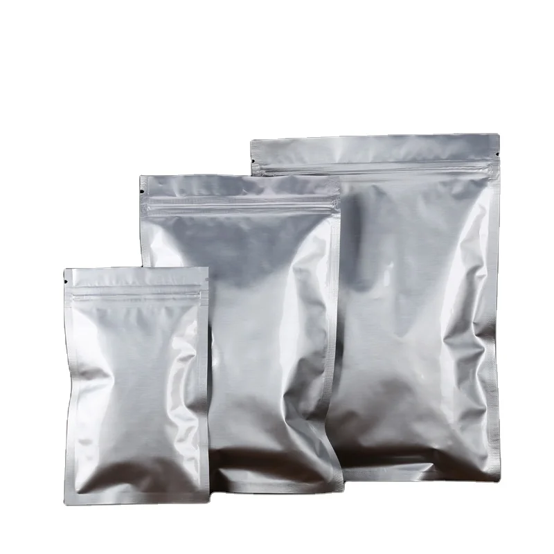 Zipper Custom Logo Zip Lock Ziplock Plastic Mylar Food Packaging Foil Aluminium Bags