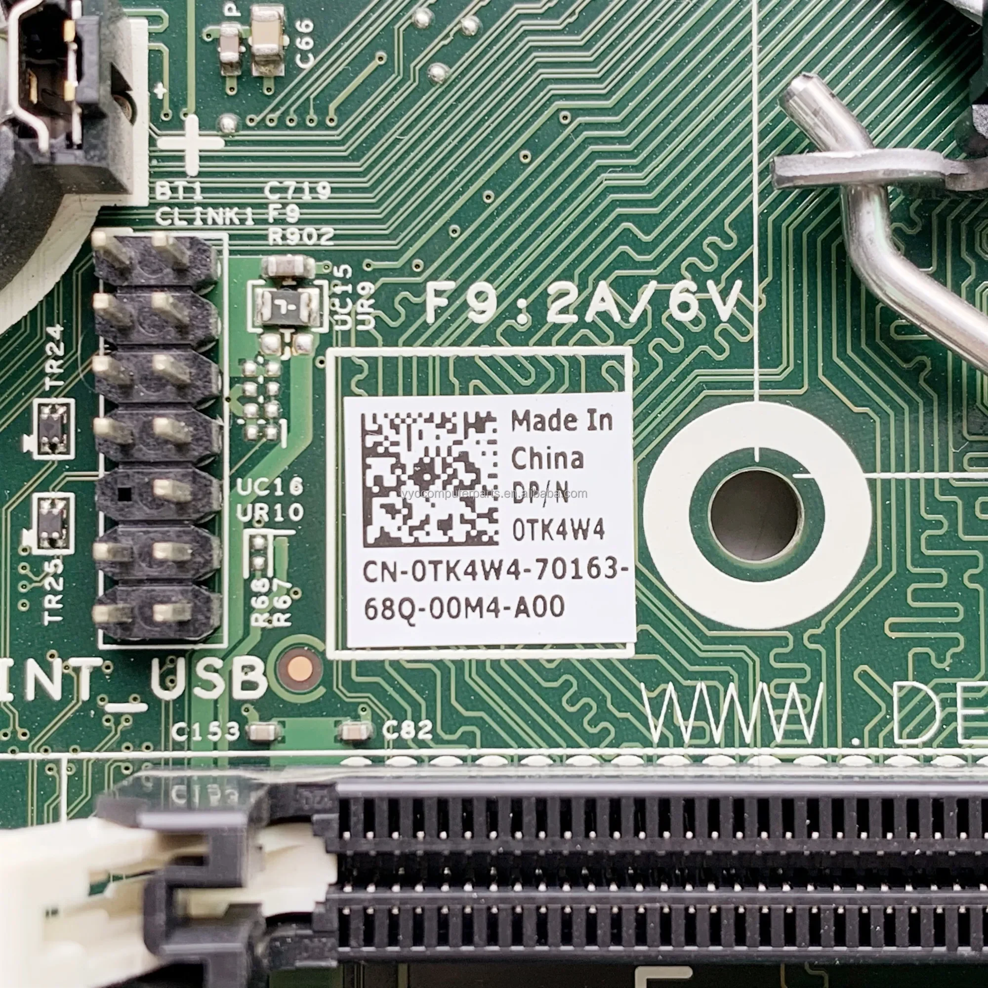 For DELL Optiplex 3040 MT Desktop Motherboard 0TK4W4 MIH110R/Whitefish  14056-1 Mainboard 100%tested Fully Work