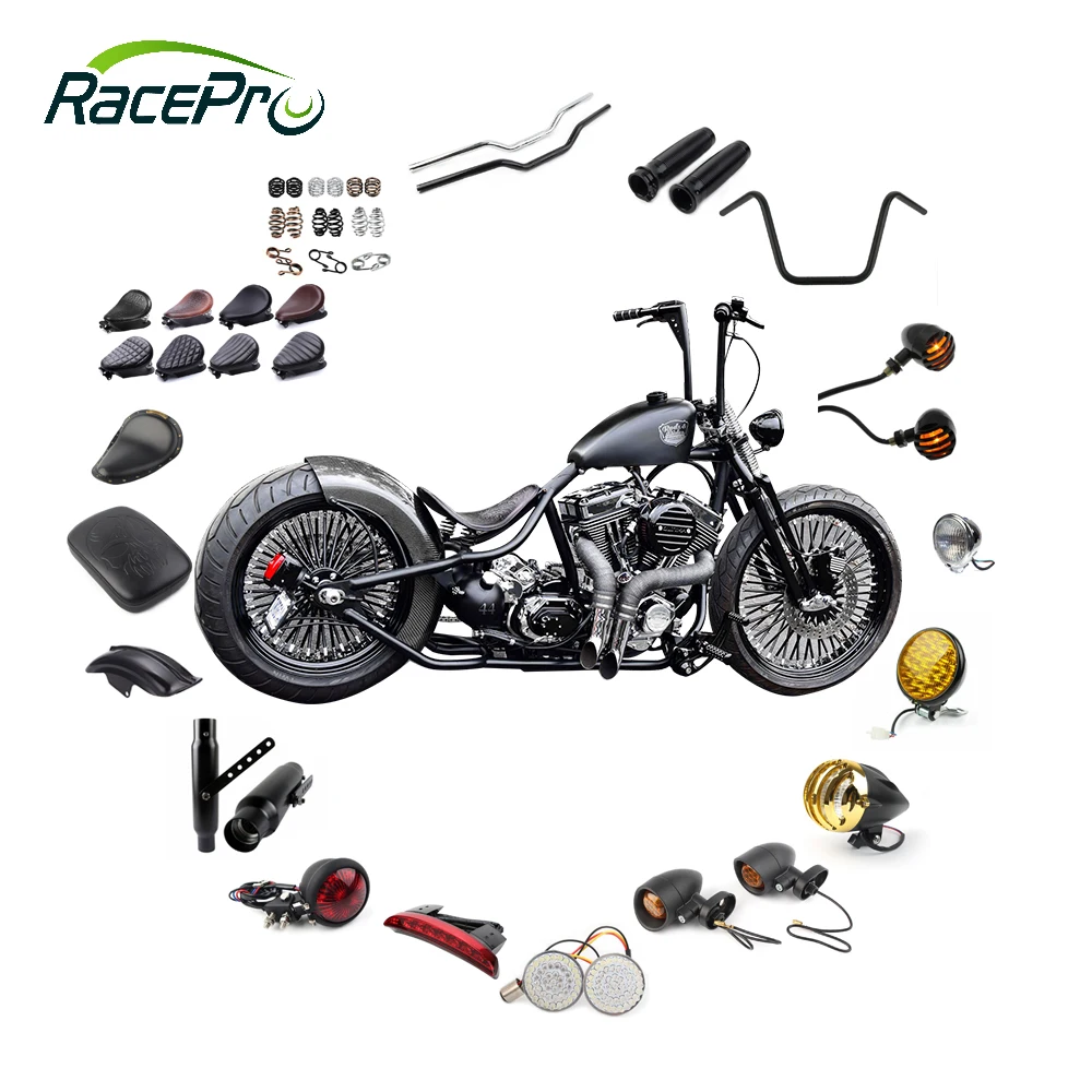 RACEPRO 2023 New Arrival High Quality Bobber Chopper Style Full Range One -stop Motorcycle Parts Accessories