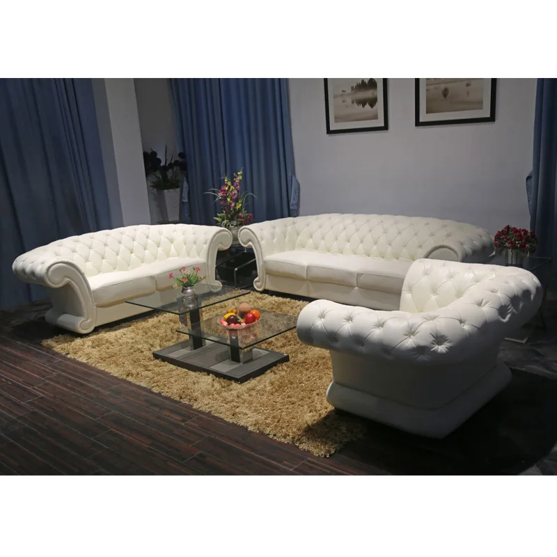 Superior quality sofa combination living room sofa modern style leather