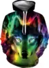 Colorful Wolf