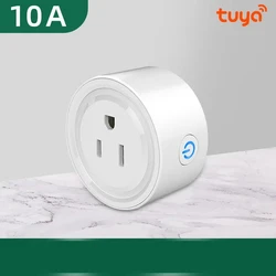 Умная розетка Tuya в американском стиле с Wi-Fi 10 А/16 А 1