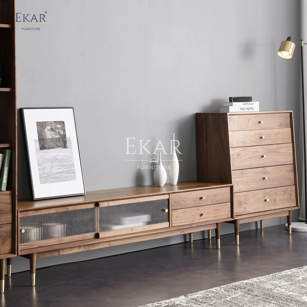 product new design modern living room furniture tv cabinet with drawers-61