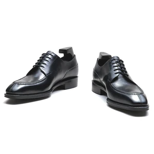 Luxury Custom Goodyear Welted Derby Shoes for Daily Wear Oem Men's Casual Dress Leather Shoes Italian Leather