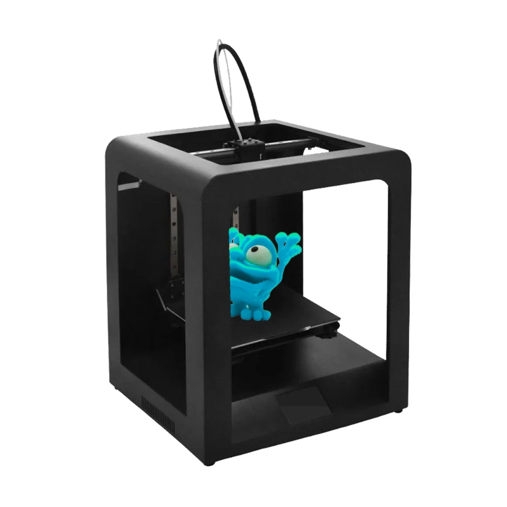 Высококачественный Интеллектуальный 3D цифровой принтер из черного алюминиевого сплава и листового металла для завода