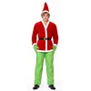 Traje Navideño Verde de Pelo Largo