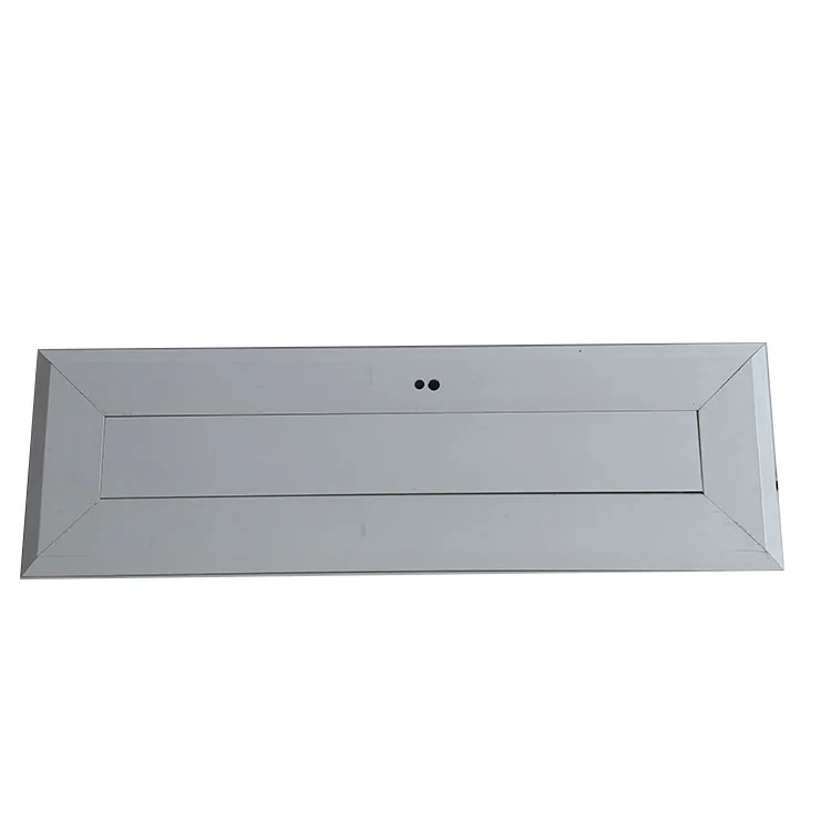 Modern Square PVC Louver Diffuser HVAC Electric Vent Registers Grilles for Living Room Outdoor Use Voice Control Stylish Air