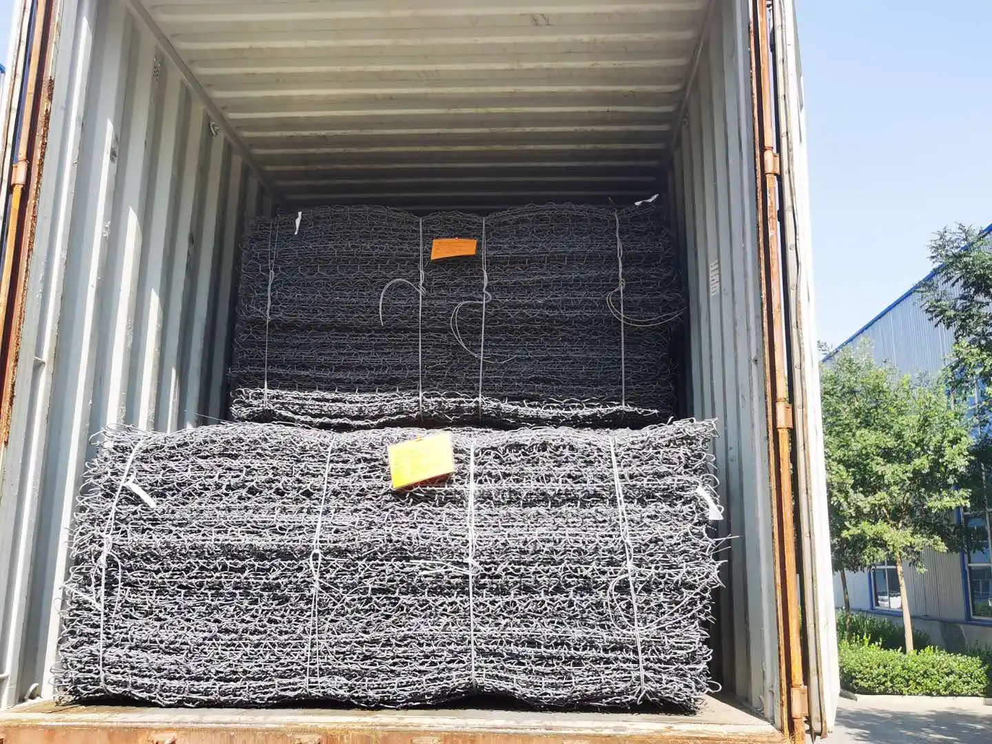 Gabion Box 2x1x1 Welded Gabion For Protection River Wall - Buy Iron ...