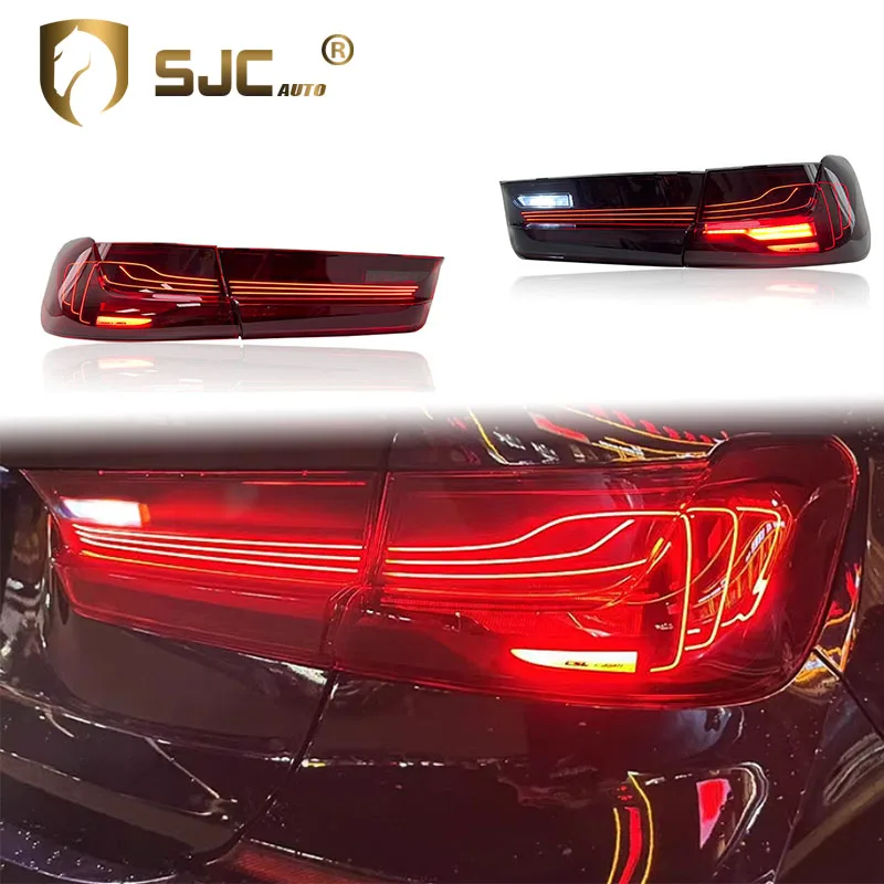 BMW G20 クリアLEDシーケンシャルテールライト Amazon.com: HCmotion LED Tail Lights For 2019-2021 BMW 3