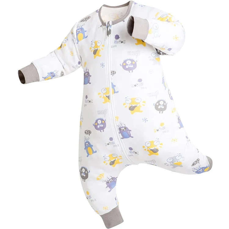 Baby Sleeping Bag With Legs Soft And Breathable Organic Cotton Newborn