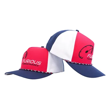 TCAP China Men's 5 Panels Baseball Caps With Curved Brim