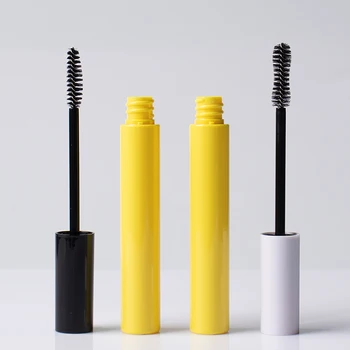 2024 Custom hot selling eyelash tube bottle 12ml large private label empty plastic mascara tube with different brush