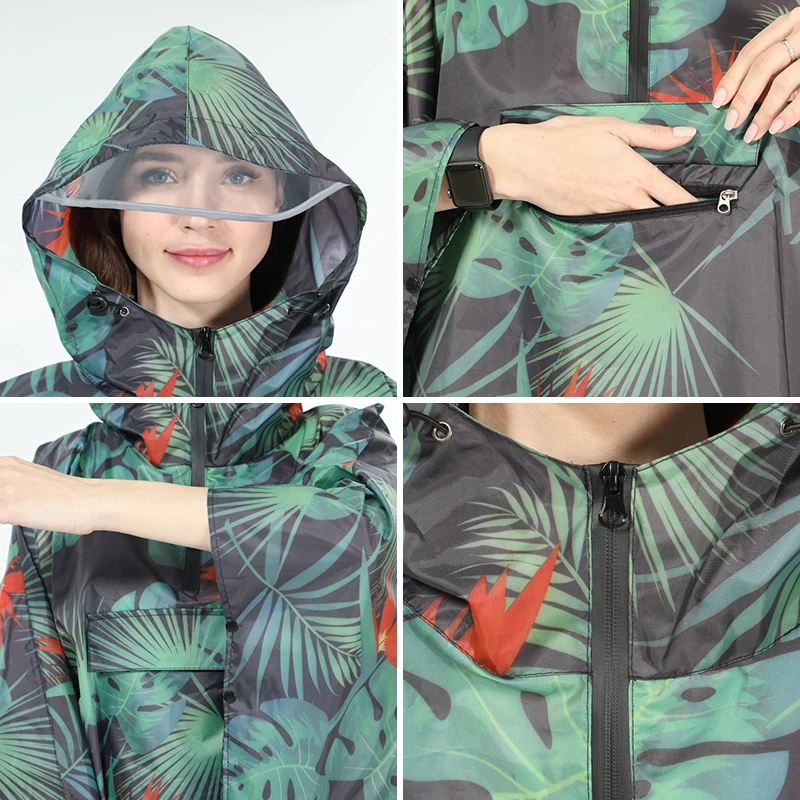 Водонепроницаемый плащ-пончо для мужчин и женщин и девочек