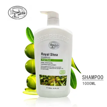 Wholesales Oem Private Label Customized Remove Dandruff Itching Oil Control Nature Royal Shea Butter Oil Moist Shampoo