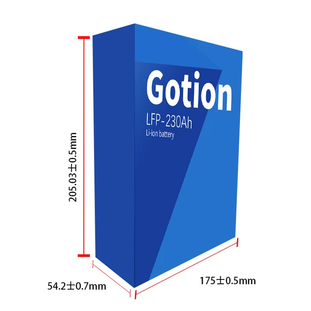 Gotion Prismatic Lifepo4 Battery Cell 3.2V 230Ah 280Ah Rechargeable Grade A Brand New Battery