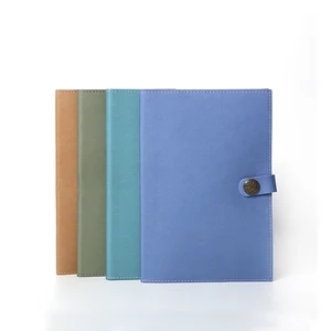 Customized Design and logo A5 Size Planner Journal Thermo PU Softcover Notebook for Holiday Gift