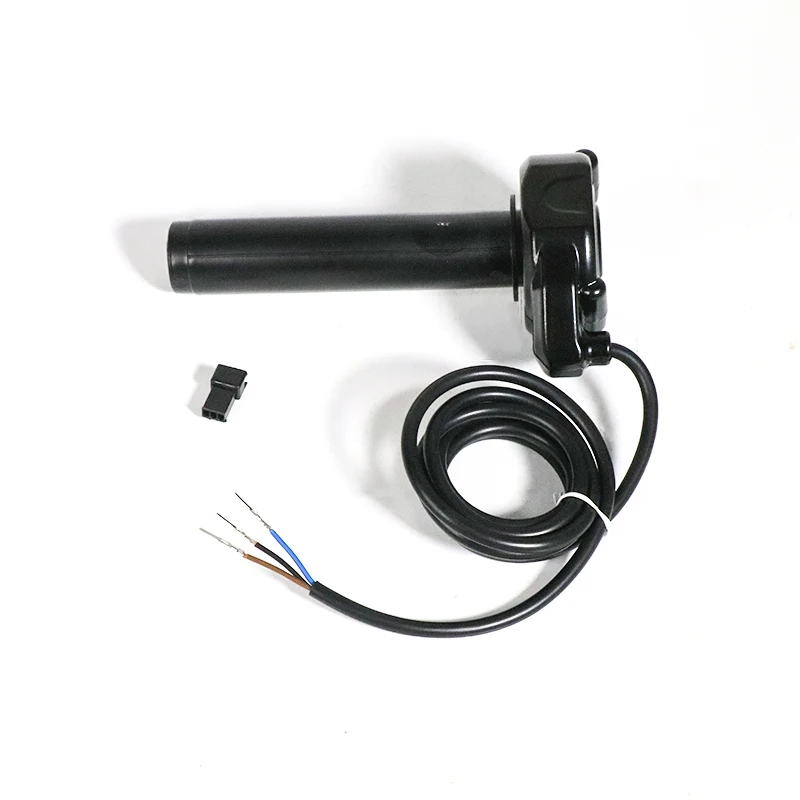 Manopola acceleratore a tre pin per motociclo elettrico, manubrio con impugnatura a torsione, maniglia acceleratore con connettore SM-3A per ricambi da motocross