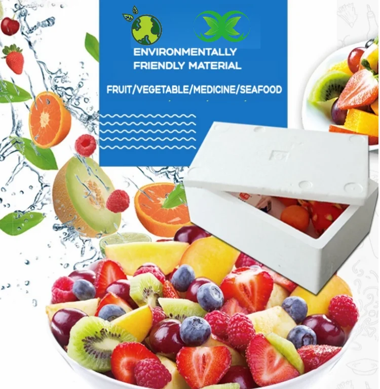 styrofoam shipping carton