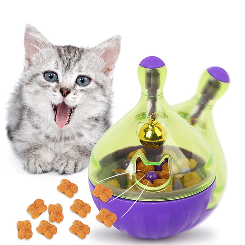 cat feeder toy
