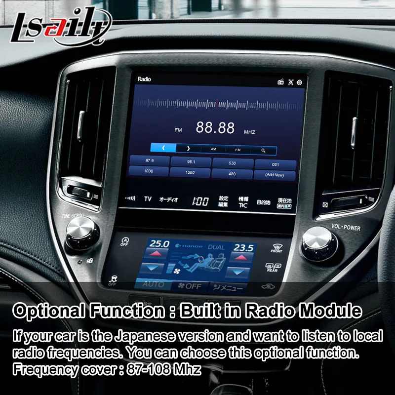 Lsailt 8+128GB Android Carplay for Toyota Crown 2012-2018