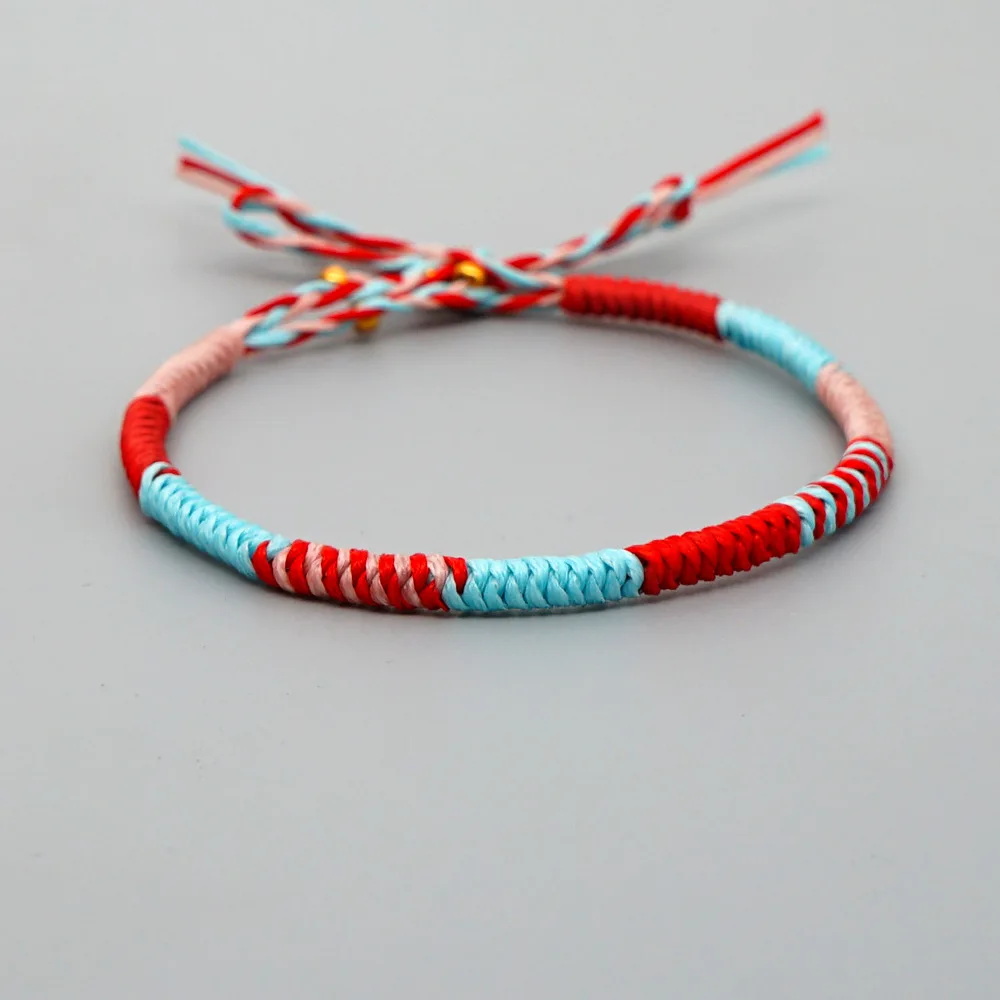 Handmade Waterproof Woven Wax Thread Bracelet for Men Women