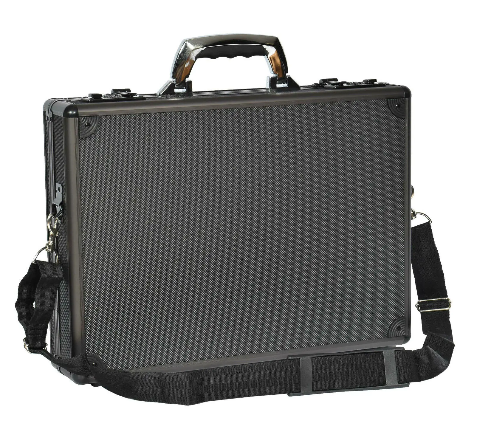 Мужской портфель традиционный атташе алюминиевая металлическая сумка переноска для ноутбука