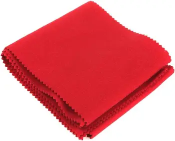 Red microfiber cleaning cloth piano keyboard dust cover, suitable for electronic keyboard, digital piano