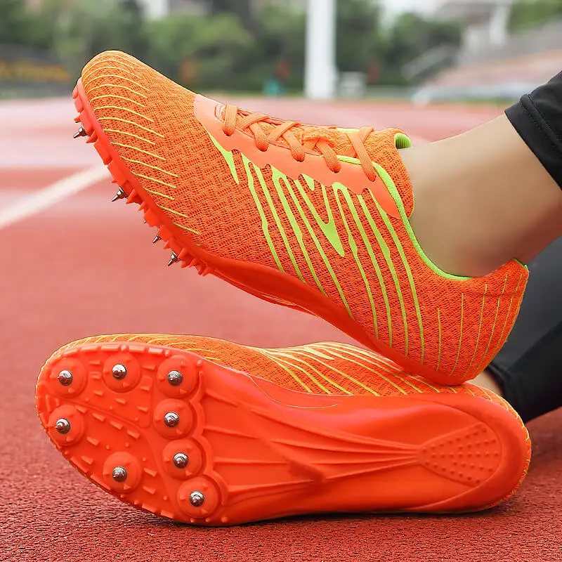 Middle Distance Spikes Track and Field Male Female Students Running Long Jump Sports Racing Shoes 36-45