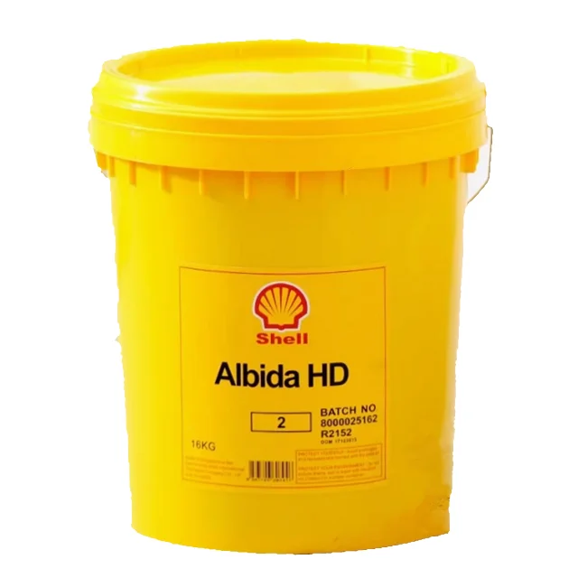 Albida HD 2 Extreme pressure high temperature grease industrial equipment bearing lubrication heavy duty 16KG