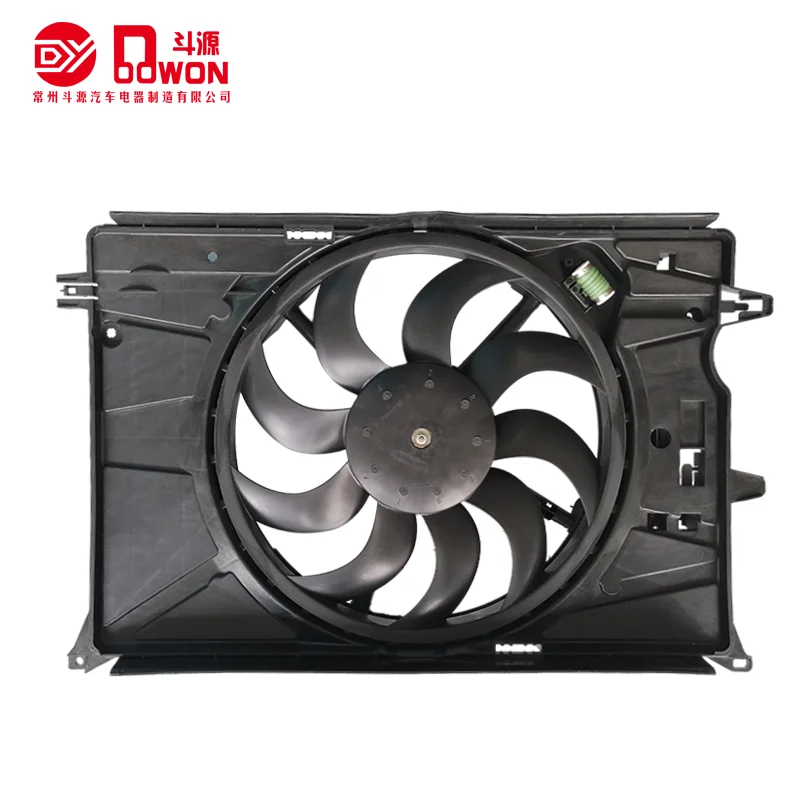 Radiator Fan Assembly Car 12V DC Fan ISO certification Suitable FOR Jeep Renegade 2015-2018 Oem 68248150AA For Dual