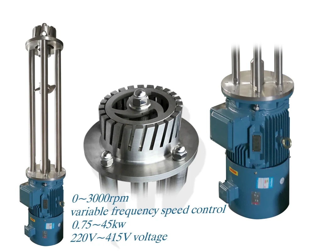 Гомогенизатор 3HP SS316 гомогенизатор Миксер с высоким сдвигом для крема геля моющего