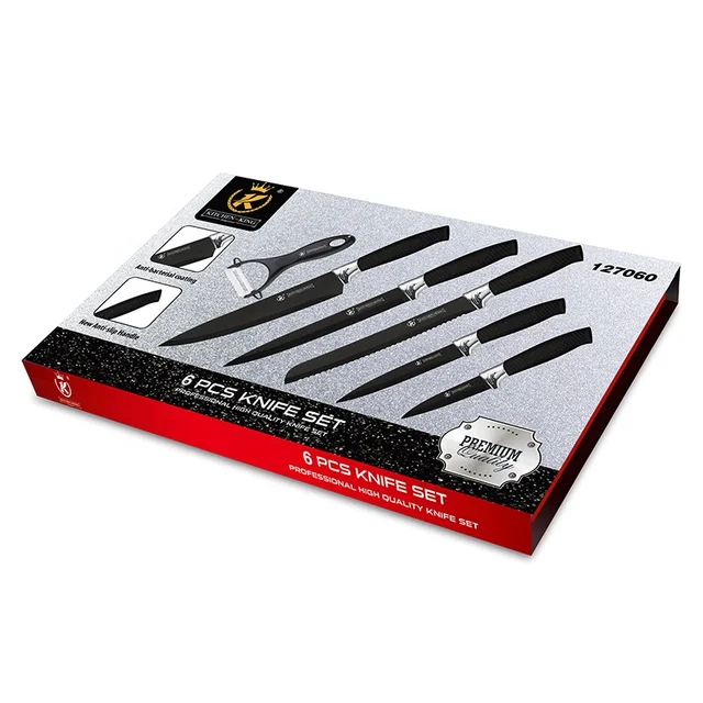 kitchen king 6 pcs black oxide