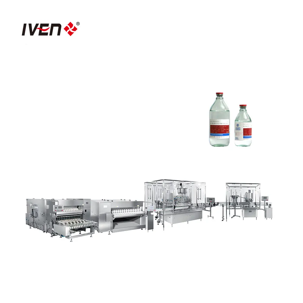 Speed Regulated Automatic Glass Bottle filling Machine