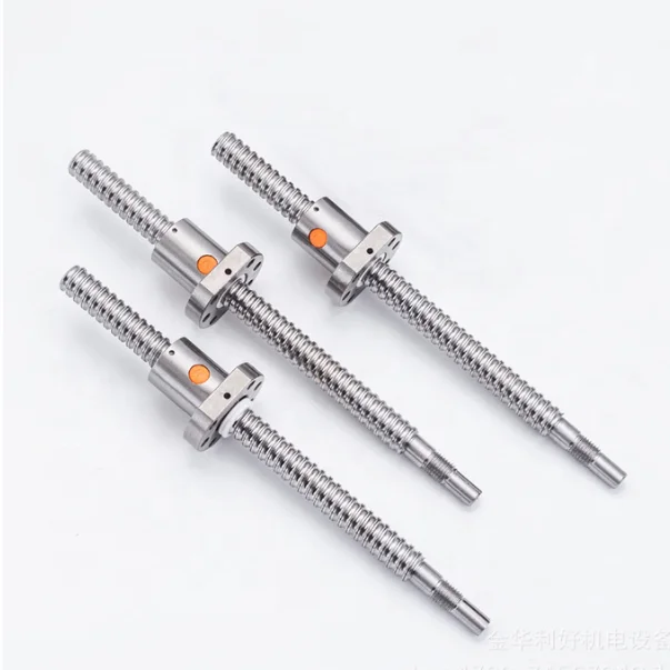 SFU1605 C7 Rolled Thread Rod CNC Linear Motion Ball Screw With Ball Nut BKBF12 Coupler and Nut Housing