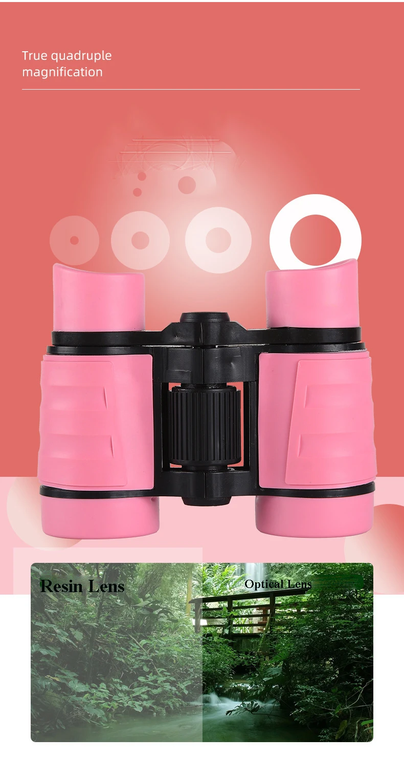 Custom 4x30 Binoculars Kids Toy for Children factory