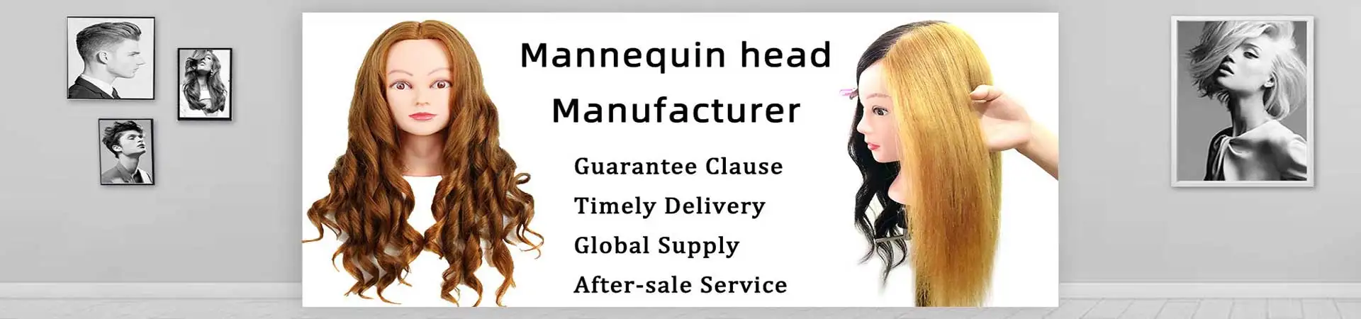 Headse | Mannequin head,Training head,Human Hair Model head,Dummy head